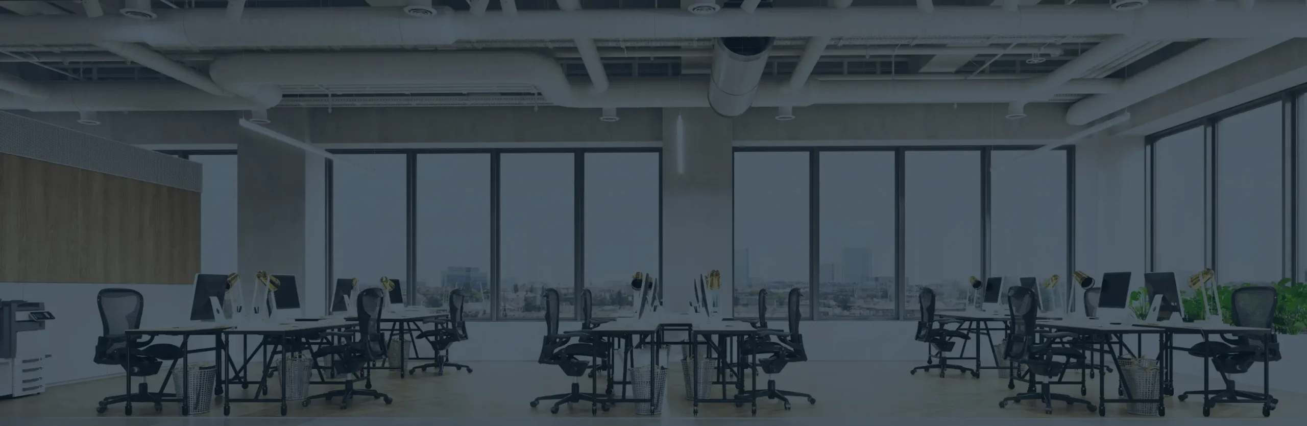 Modern commercial office interior