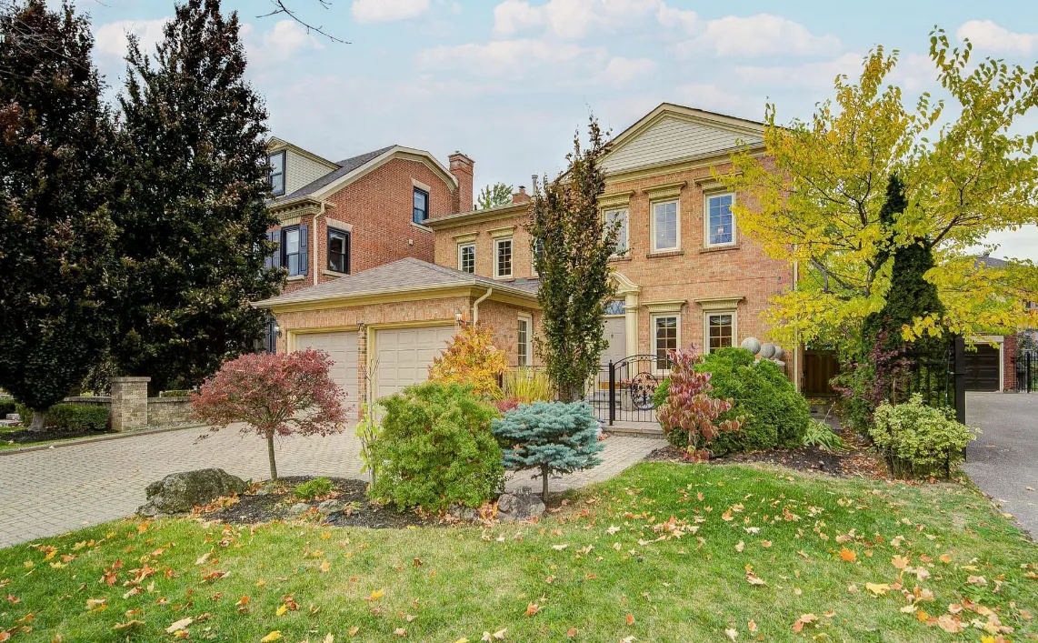 Renovated open-concept living space with new structural framing, Richmond Hill